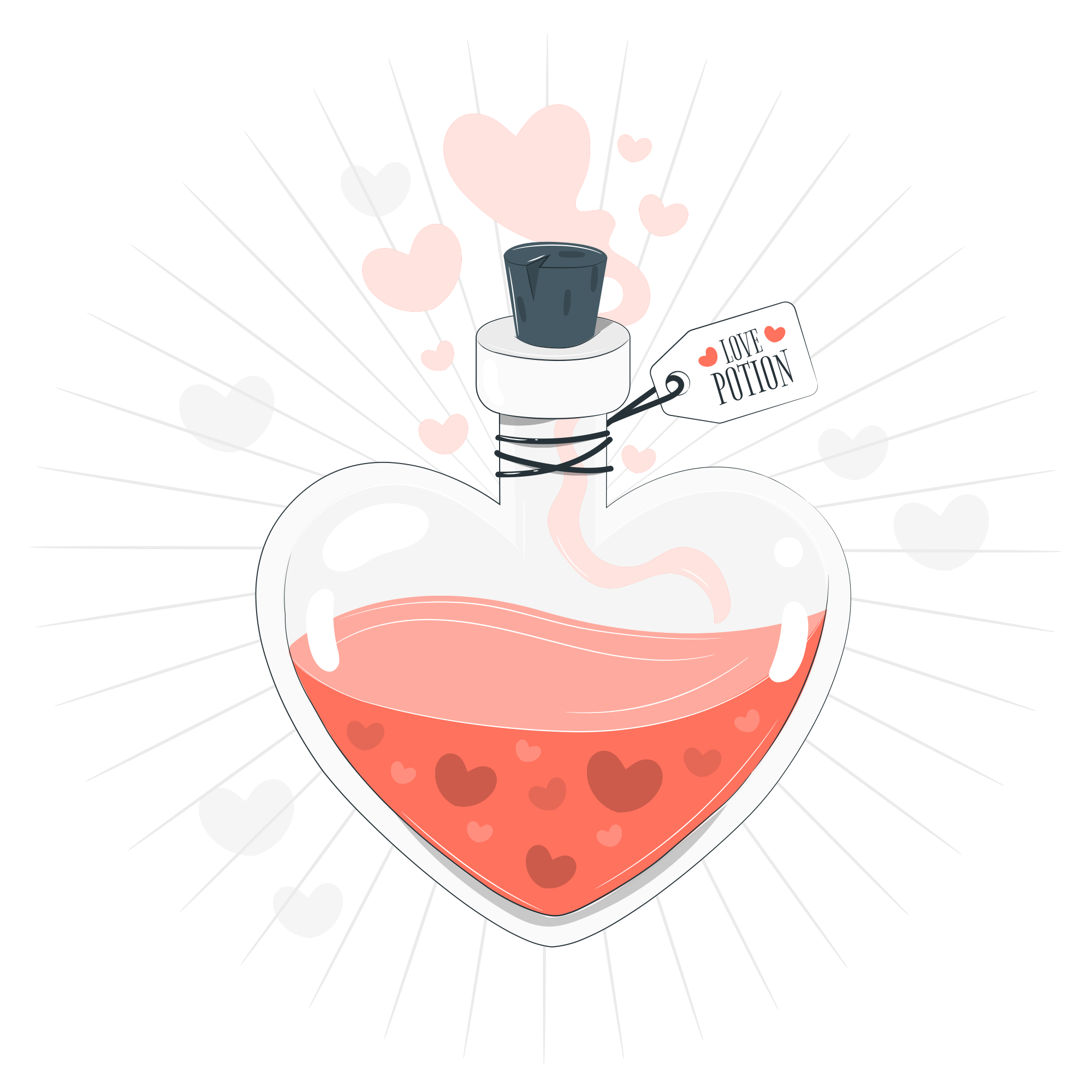 Lab potion illustration